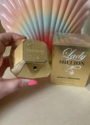 Paco rabanne lady million парфюмована вода 100 мл  пако рабан леді мільйон міліон духи жіночі аромат1 фото