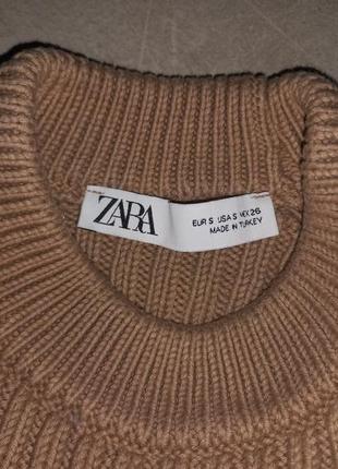 Базовый свитер zara, размер xs / s4 фото