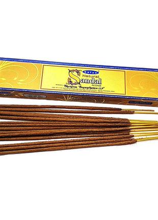 Natural sandal (натуральный сандал)(15 gm)(satya) пыльцовое благовоние