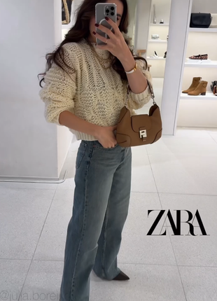 Джинси trf high-rise wide leg zara    468 фото