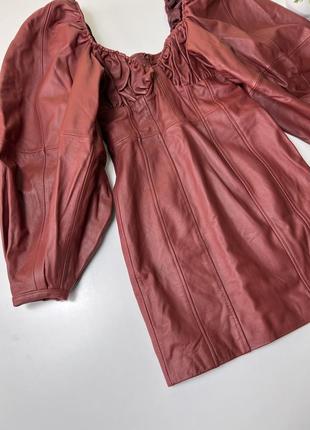 Сукня шкіряна asos 4