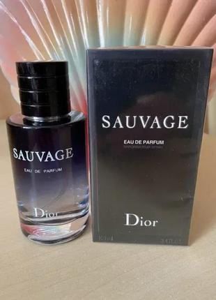 Чоловічі парфуми christian dior sauvage 100ml edp чоловіча туалетна вода чоловічі парфуми крістіан діор саваж1 фото