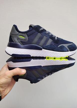 Чоловічі кросівки adidas nite jogger dark blue 41-46