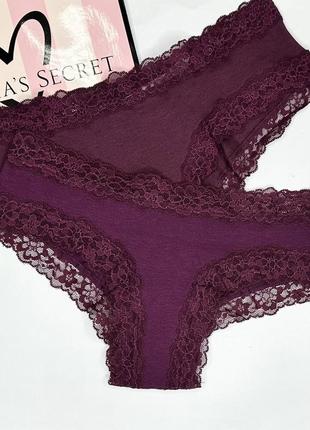 Коттоновые бразилианки от victoria’s secret