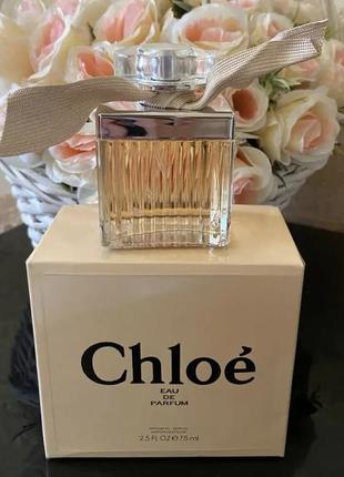 Chloe eau de parfum парфумована вода 75 ml хлое хлоя парфум духи жіночі аромат