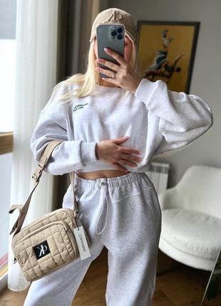 Костюм серый zara, спортивный костюм зара
