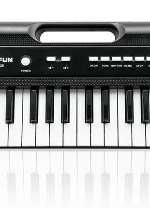 Noaideoi kids piano keyboard, 37-клавишное пианино для детей, музыкальное пианино с микрофоном, портативное