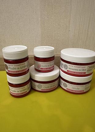 Poudre de lumiere, sericite, oxyde de zinc, touche de douceur,