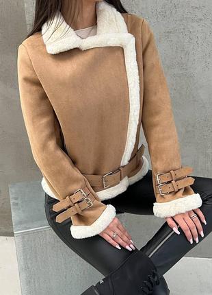 Дубленка авиатор