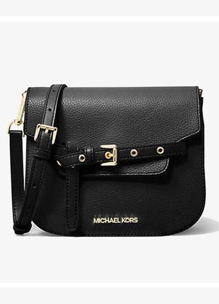 Шикарна сумка michael kors emilia small leather (шкіра 100%) кросбоді оригінал1 фото