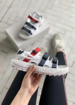 Босоножки женские💥fila disraptor топ качество 💥 босоножки фила