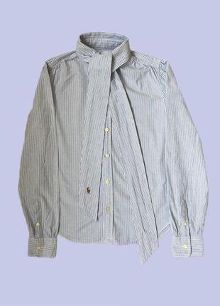 Оригінальна сорочка polo ralph lauren з коміром-краваткою4 фото
