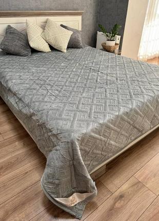 Велюрове покривало двійка, євро, великого розміру