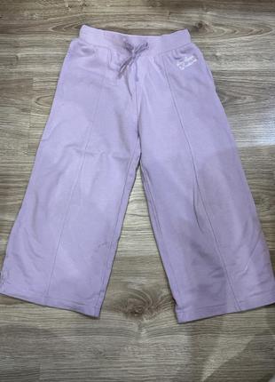 Штаны палаццо фиолетовые