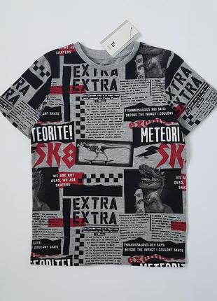 Футболка з принтом р. 122/7років