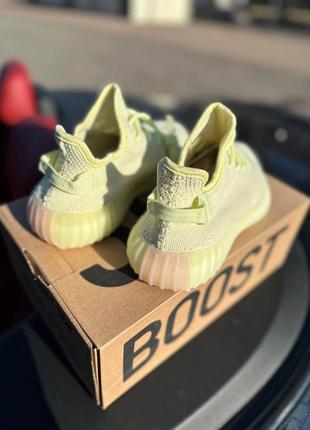 Кроссовки yeezy bost 350 v2 lemon3 фото