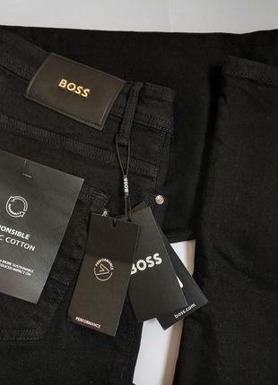 Черные мужские джинсы hugo  boss