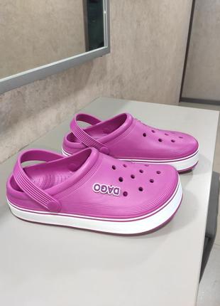 Кроксы женские, пена, разные цвета