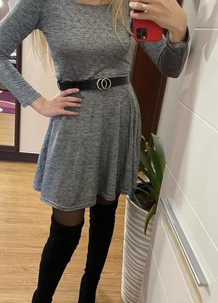 Красивое платье с люрексовой нитью