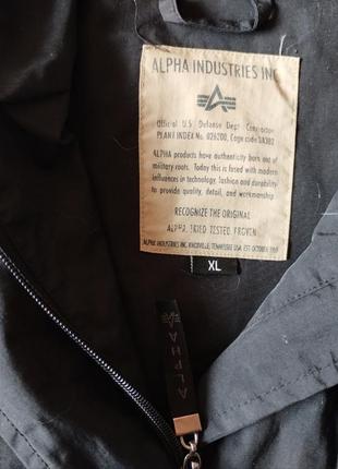 Мужская парка на весну "alpha industries" / размер m/l / торг возможен5 фото