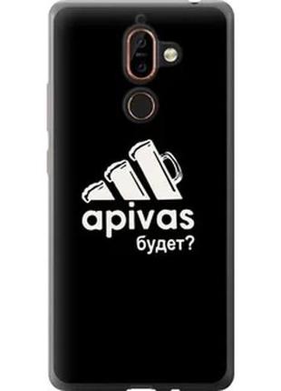 Чехол на nokia 7 plus а пивас из пластика fch_0007770