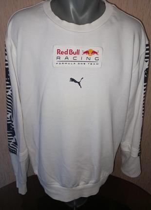 Кофта світшот puma red bull racing (розмір l)1 фото