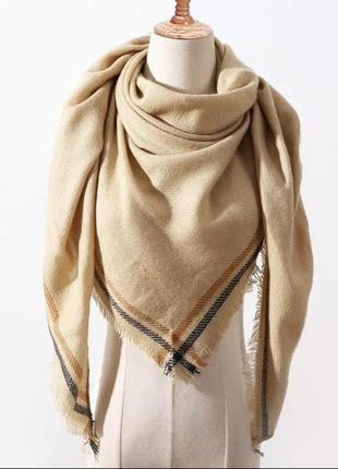 Зимний шарф, кашемировый шарфик тёплый1 фото