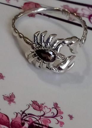 Серебряное кольцо "скорпион"8 фото