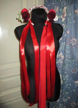 Український віночок обідок чільце українське