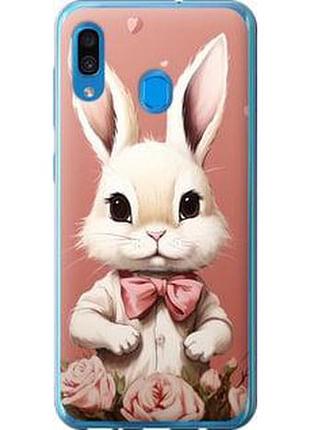 Чехол на samsung galaxy a30 2019 a305f зайчик из силикона fch_0005621