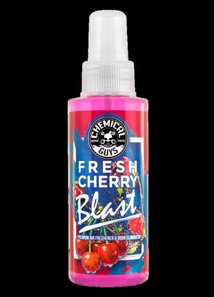 Ароматизатор та нейтралізатор запахів - вишня fresh cherry blast air freshener - 118мл