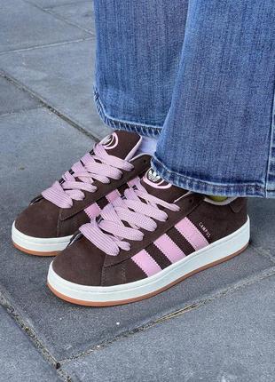 Adidas campus 00s dust cargo clear pink6 фото
