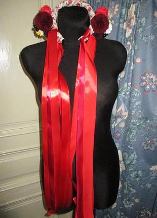 Український віночок обідок чільце українське