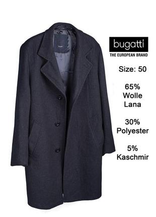 Пальто мужское bugatti оригинал, размер 50, 30€