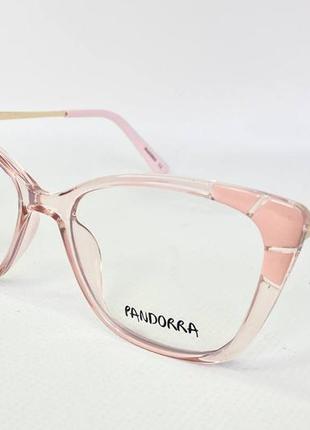 Оправа облегченная женская под вставку линз с флекс дружками