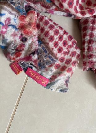 Шарф шерсть + шёлк, всесезонная вещь duca &deia