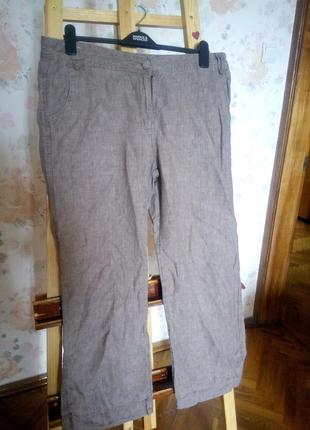Льняные брюки