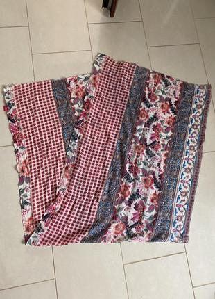 Шарф шерсть + шёлк, всесезонная вещь duca &deia