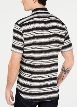 Мужская рубашка michael kors, лен, тонкая летняя. $1282 фото