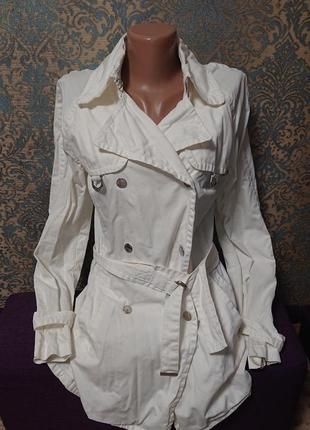 Брендовая куртка хлопок  tommy hilfiger р.44/46 пиджак