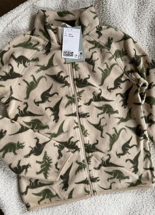 Флісова кофта h&m 6-8 р. (122-128см) фліска, флиска, поддева, піддіва5 фото