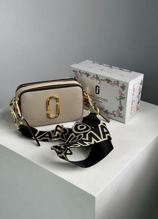 Сумка marc jacobs the snapshot cement multi