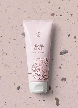 Жечужный крем для лица  pearl line light cream lambre/омолаживающий крем для лица ламбре/жемчужиный крем ламбре