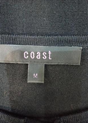 Кардиган кофта + сумочка (с воланами шифона) элегантный комплект черный цвет, coast4 фото