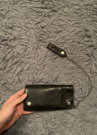 Yeingst leathers made in Ausa стильный кошелек на цедве выполнен в сша2 фото