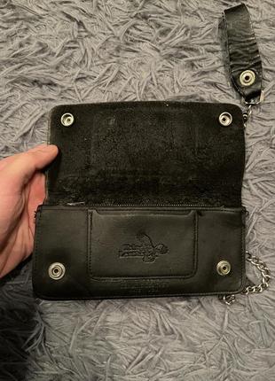 Yeingst leathers made in Ausa стильный кошелек на цедве выполнен в сша3 фото