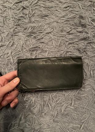 Yeingst leathers made in Ausa стильный кошелек на цедве выполнен в сша5 фото