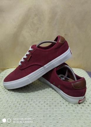 Кожаные кроссовки кеды vans pro chima ferguson sydney tb4r1 фото