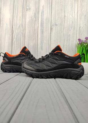 Кроссовки меррелл merrell ice cap work thermo black orange3 фото