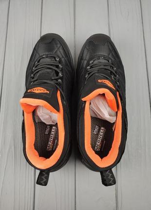 Кроссовки меррелл merrell ice cap work thermo black orange5 фото